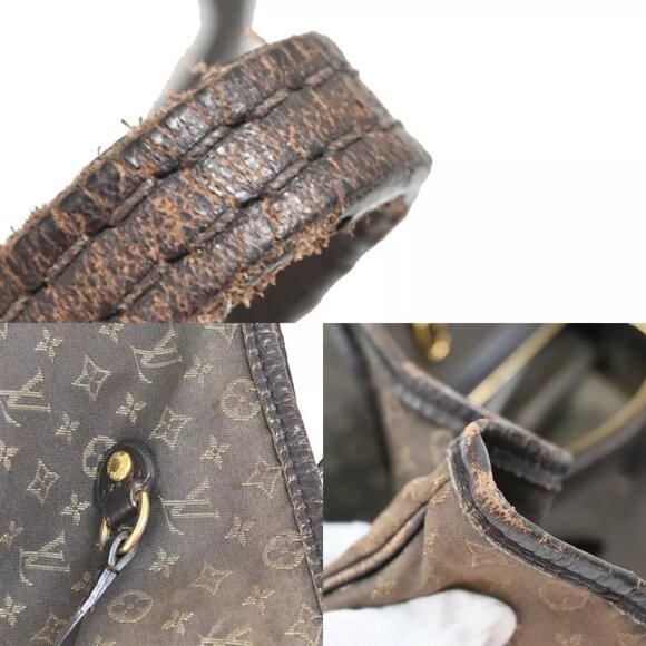 LOUIS VUITTON Neverfull MM Monogram Mini Lin Tote Bag Canvas BN M40513 89SH714 - Picture 13 of 16
